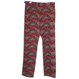 Vintage Comme des Garcons Homme  floral multicolored wool trousers